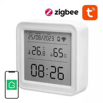 Czujnik temperatury i wilgotności Gosund ST17 Zigbee z wyświetlaczem LCD