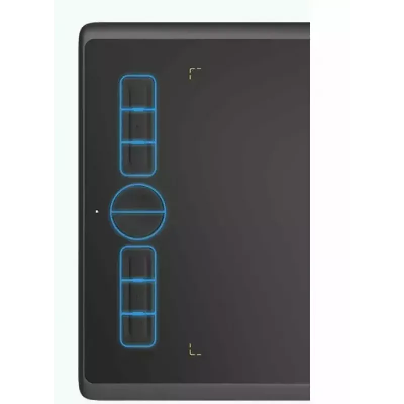 Tablet graficzny HUION Inspiroy H580X — aktywny obszar 8,5×5,0 cala, 5080 LPI, 8192 poziomów nacisku, 8 programowalnych klawiszy, USB-C