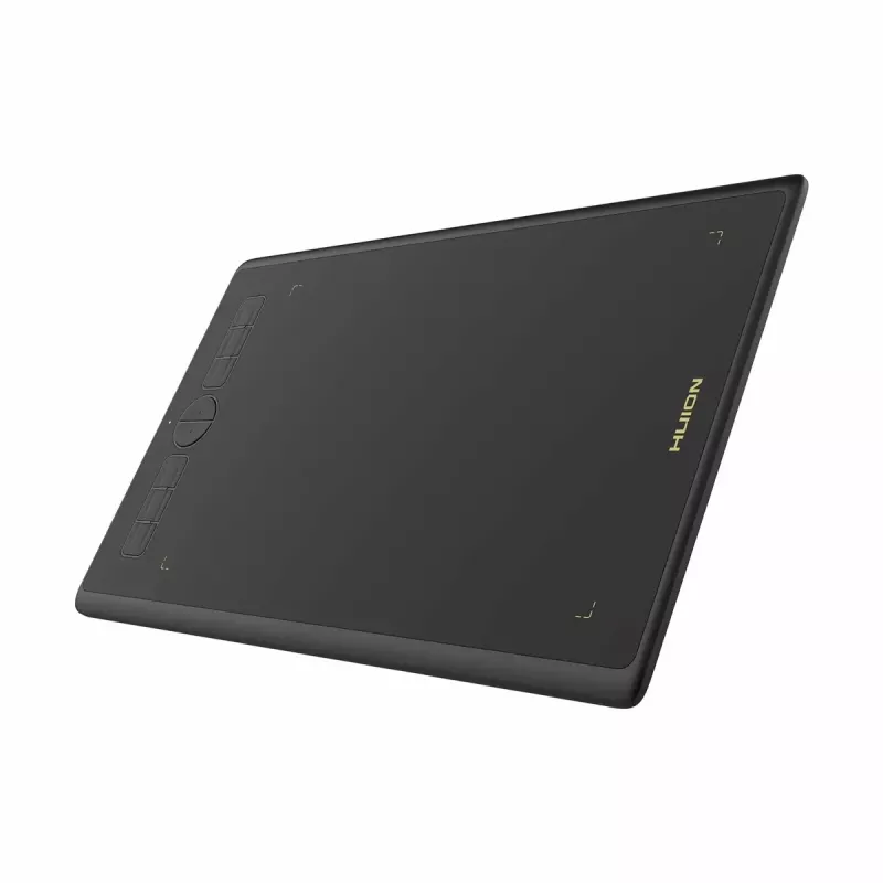 Tablet graficzny HUION Inspiroy H580X — aktywny obszar 8,5×5,0 cala, 5080 LPI, 8192 poziomów nacisku, 8 programowalnych klawiszy, USB-C