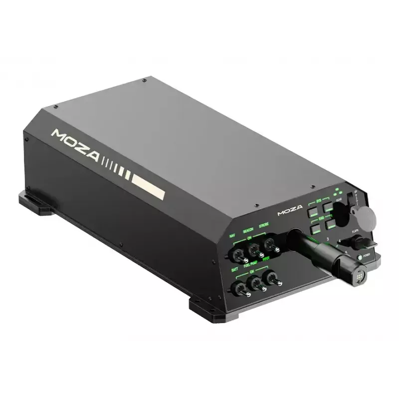 Baza lotnicza MOZA AY210 Yoke Base — metalowa baza lotnicza, 243×403×216 mm, 110–220 V, moc szczytowa 216 W