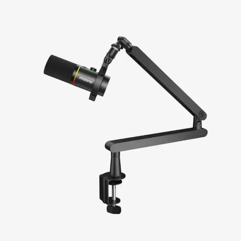 Mikrofon podcastowy MAONO PD200X Czarny — przewodowy XLR/USB-C, czułość -52 dB, 40–16000 Hz