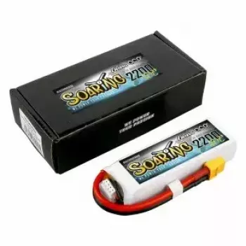 Bateria Gens ace Soaring 2200mAh 11.1V 30C 3S1P Lipo Pack