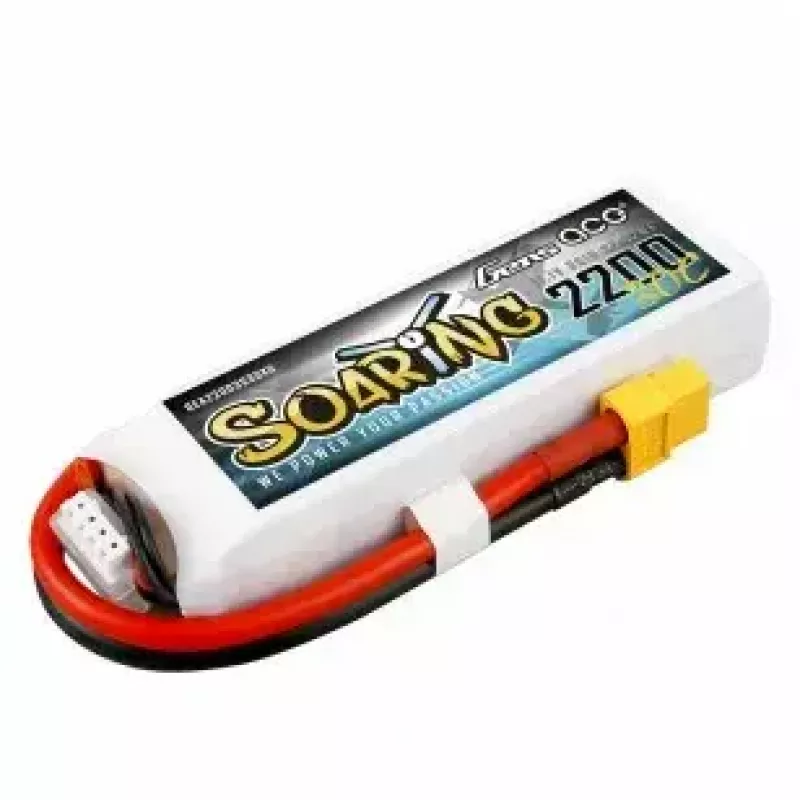 Bateria Gens ace Soaring 2200mAh 11.1V 30C 3S1P Lipo Pack