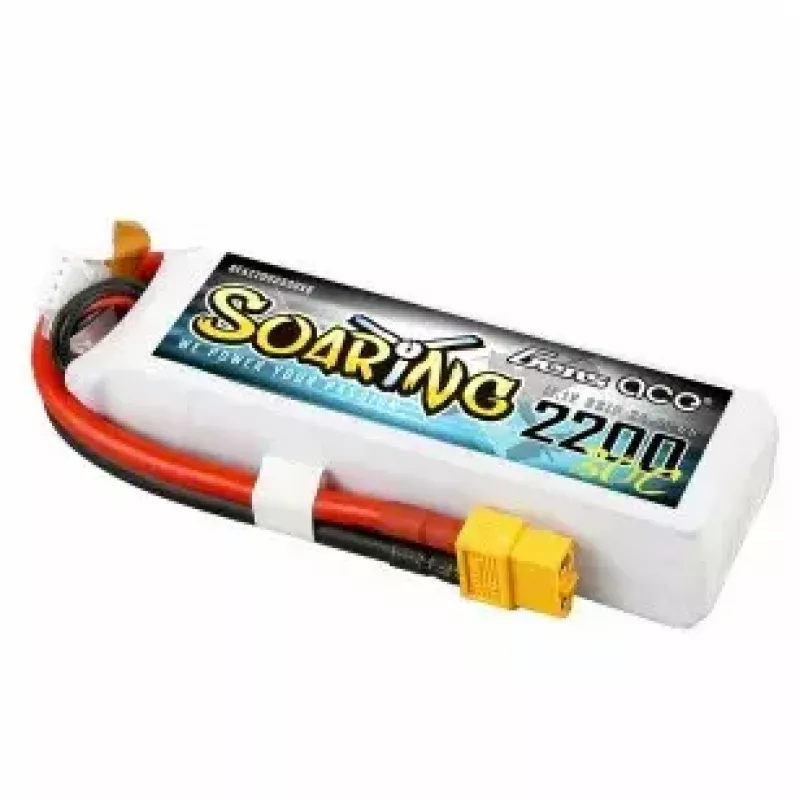 Bateria Gens ace Soaring 2200mAh 11.1V 30C 3S1P Lipo Pack