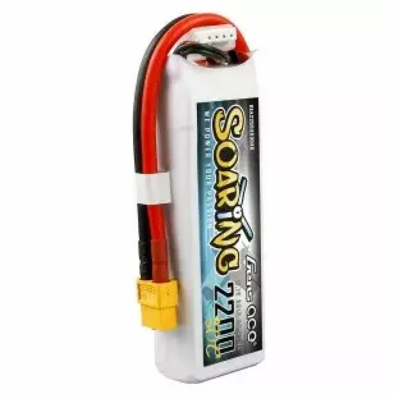 Bateria Gens ace Soaring 2200mAh 11.1V 30C 3S1P Lipo Pack