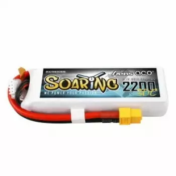 Bateria Gens ace Soaring 2200mAh 11.1V 30C 3S1P Lipo Pack