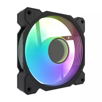 Wentylator chłodzący Darkflash DR08 (czarny) — wentylator do obudowy/procesora, model DR08 Czarny