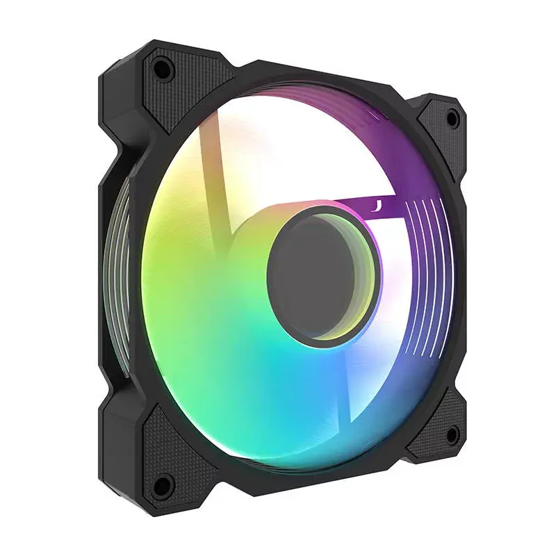 Wentylator chłodzący Darkflash DR08 (czarny) — wentylator do obudowy/procesora, model DR08 Czarny