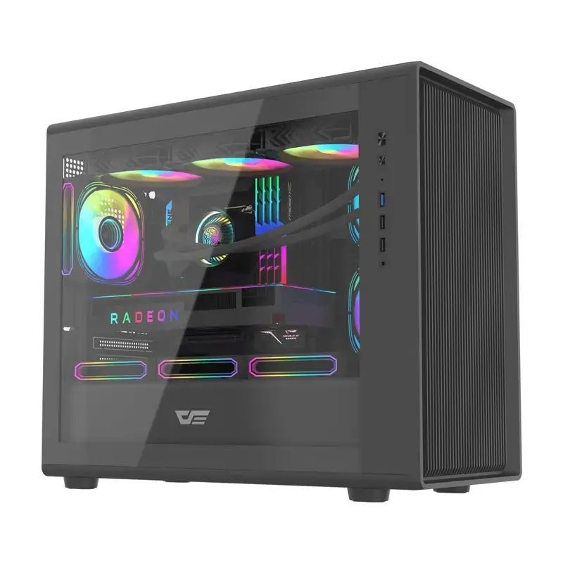 Obudowa komputerowa Darkflash DB460M Micro ATX Czarna