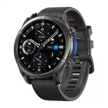 Smartwatch Zeblaze Vibe 8 Abyss Czarny z monitorem pracy serca, wodoodporny