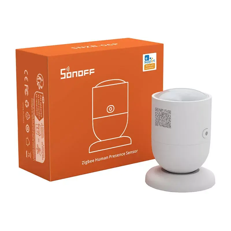 Czujnik obecności Sonoff SNZB-06P ZigBee zasilany bateriami — wykrywanie obecności ludzi