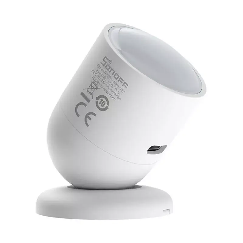 Czujnik obecności Sonoff SNZB-06P ZigBee zasilany bateriami — wykrywanie obecności ludzi