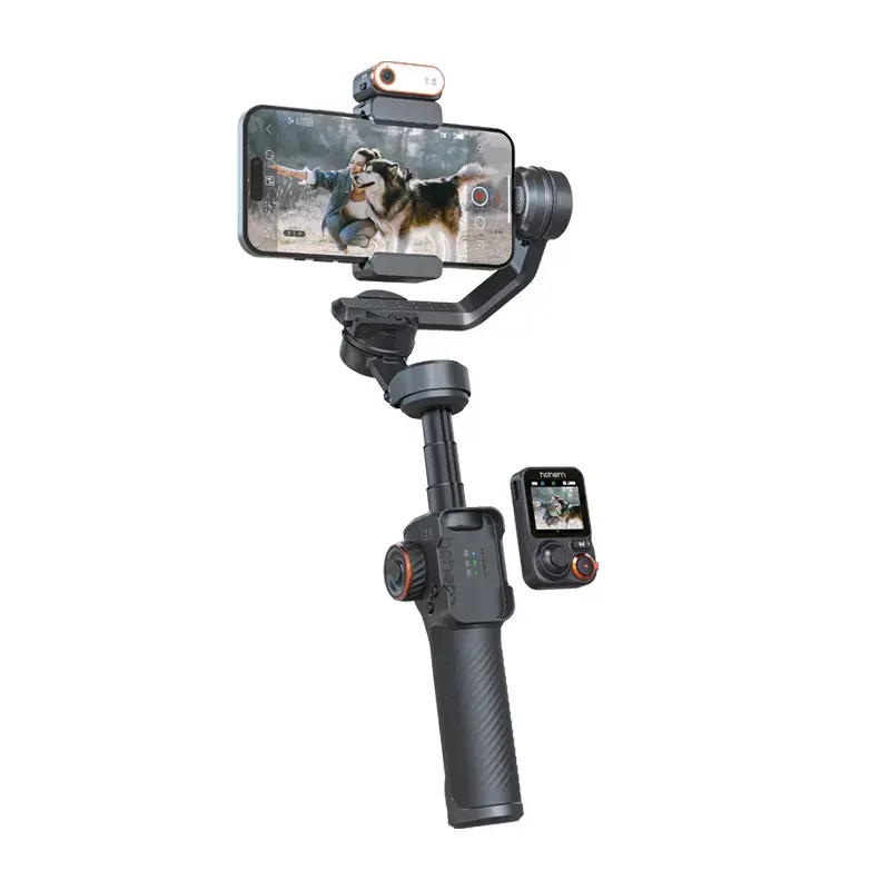 Stabilizator do smartfona Hohem iSteady M7 — kompozytowy, bateria Li‑Ion 3200 mAh, 629 g, czarny