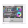 Obudowa komputerowa Darkflash DB460M Micro ATX Biała