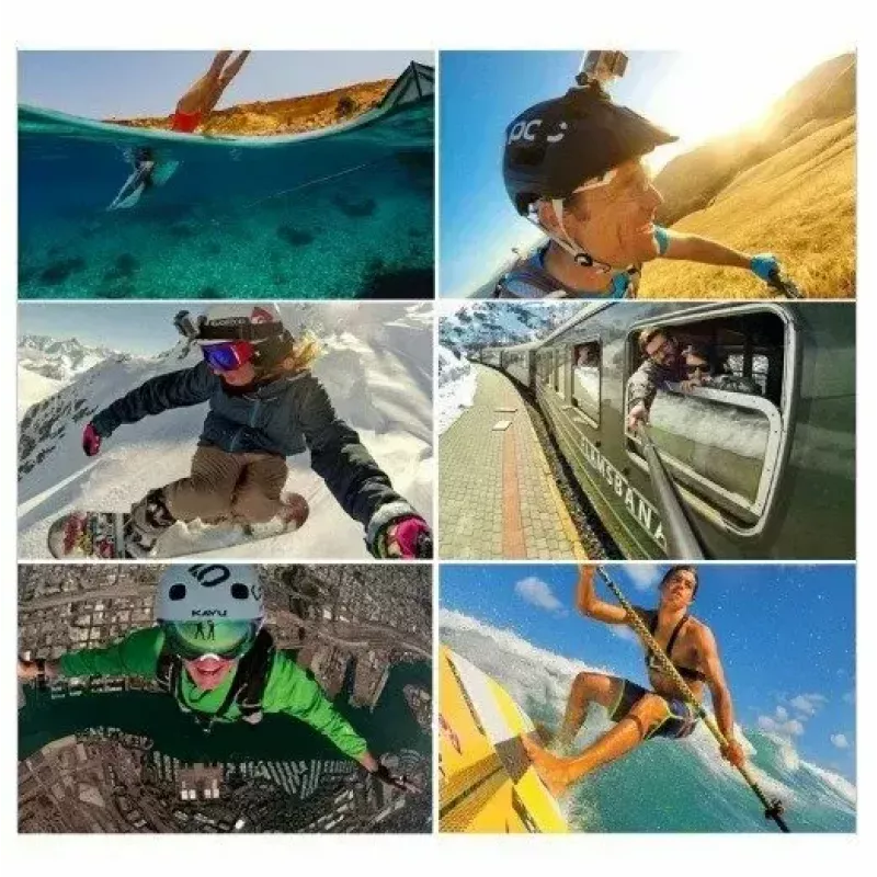 Zestaw akcesoriów Puluz PKT18 do kamer sportowych — zestaw 20 elementów kompatybilny z Osmo Action 5, Pro, Insta360 Ace Pro 2