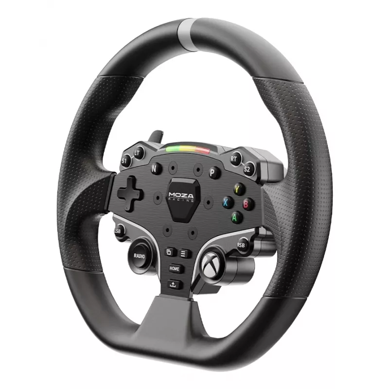 Moza Racing R3 Bundle dla XBOX i PC, Kierownica + Pedały, PC, Xbox One, Xbox Series S, Xbox Series X, Przycisk Home, 360°, Napęd bezpośredni, Regulowane