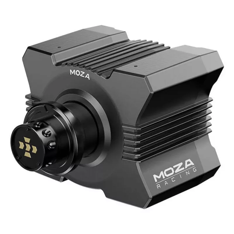 Moza Racing R5 Bundle, Kierownica + Pedały, PC, Przewodowe, Czarny, Aluminium, Skóra, Stal, Aluminium, Skóra