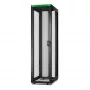 APC Easy Rack, 48U, czarny, z dachem, kółkami, stopkami, 4 wspornikami i dnem, bez paneli bocznych, 2258W x 600S x 1000G mm