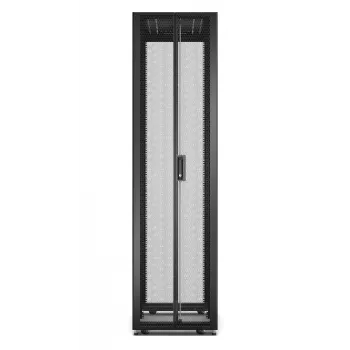 APC Easy Rack, 48U, czarny, z dachem, kółkami, stopkami, 4 wspornikami i dnem, bez paneli bocznych, 2258W x 600S x 1000G mm