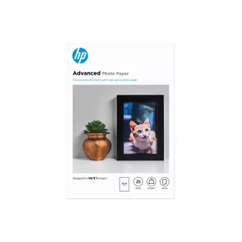 HP Advanced Photo Paper Glossy 250 g/m2 10 x 15 cm (101 x 152 mm) 25 arkuszy