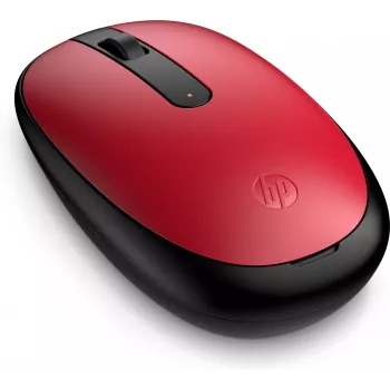 Mysz Bluetooth HP 240 Empire czerwony, Symetryczna, Optyczna, Bluetooth, 1600 DPI, czerwona