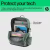 Plecak casualowy HP Campus zielony Backpack zielono-szary poliester