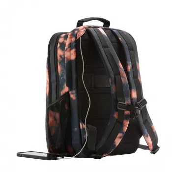 Plecak casualowy HP Campus XL Tie Dye Backpack czarny wzór