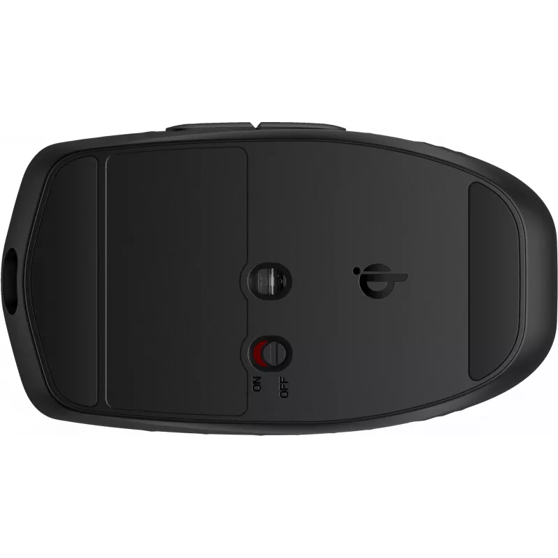 Mysz bezprzewodowa HP 695 Rechargeable, symetryczna, Bluetooth, 4000 DPI, czarna