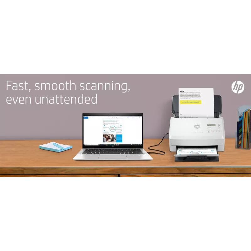 HP Scanjet Enterprise Flow 5000 s5 Skaner arkuszowy 600 x 600 DPI A4 Biały