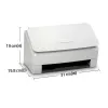 HP Scanjet Enterprise Flow 5000 s5 Skaner arkuszowy 600 x 600 DPI A4 Biały