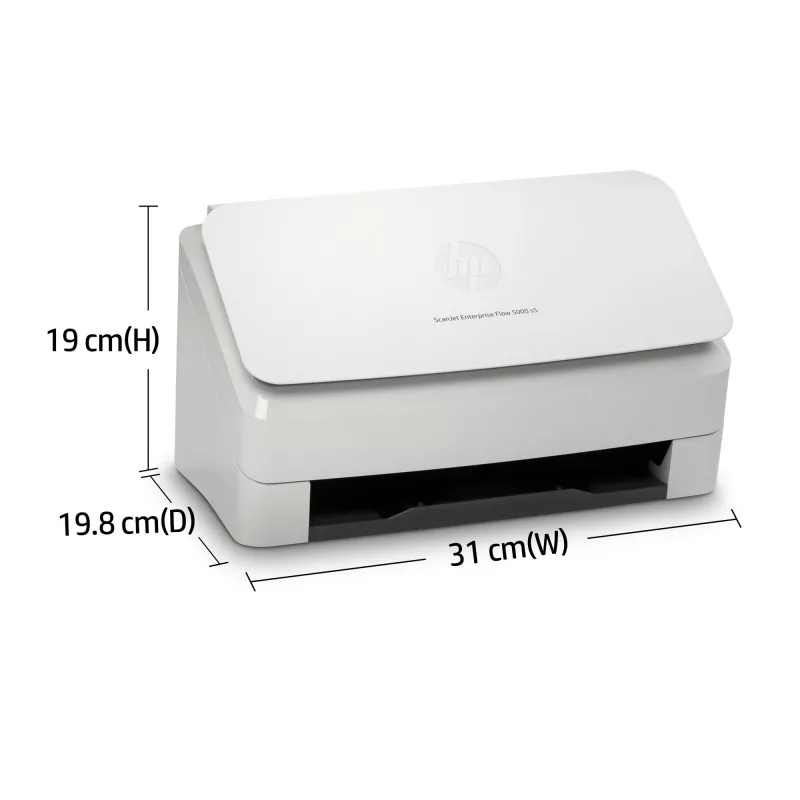 HP Scanjet Enterprise Flow 5000 s5 Skaner arkuszowy 600 x 600 DPI A4 Biały