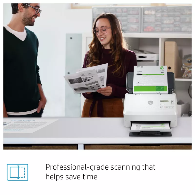 HP Scanjet Enterprise Flow 5000 s5 Skaner arkuszowy 600 x 600 DPI A4 Biały