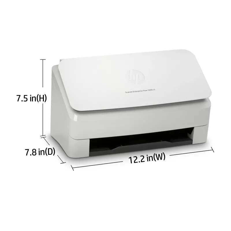 HP Scanjet Enterprise Flow 5000 s5 Skaner arkuszowy 600 x 600 DPI A4 Biały