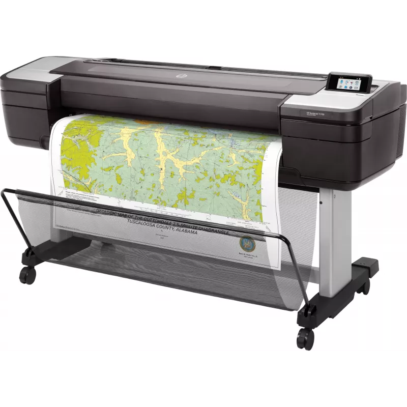 HP Designjet T1700 Drukarka 44 cale, termiczny atramentowy, 2400 x 1200 DPI, HP-GL/2, TIFF, JPEG, CALS G4, URF, cyjan, Photo Czarny, Matte Czarny, magenta, żółty, 2400 x 1200 DPI, 116 pph