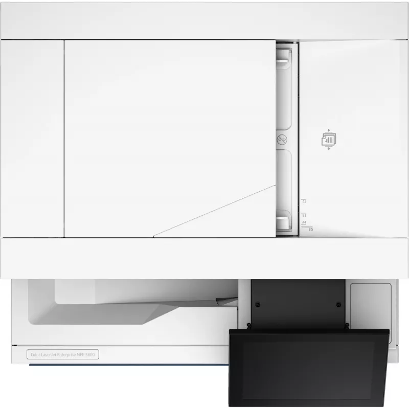 Wielofunkcyjne urządzenie HP LaserJet Color Enterprise MFP 5800dn, kolorowy druk laserowy