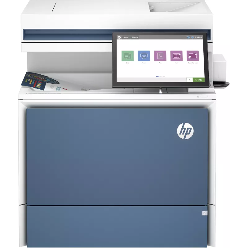 Drukarka HP Color LaserJet Enterprise Flow MFP 5800zf, Laser, Kolor, 1200 x 1200 DPI, A4, Drukowanie bezpośrednie, Biały