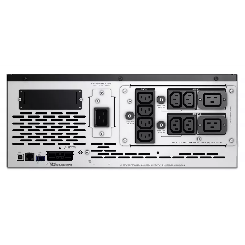 APC Smart-UPS X SMX3000HV - 3000VA, 8x C13 + 2x C19 gniazdo, USB, rozszerzalny czas podtrzymania, krótka głębokość