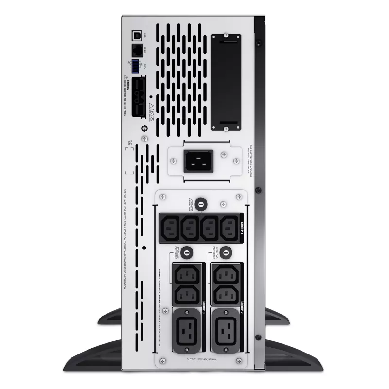 APC Smart-UPS X SMX3000HV - 3000VA, 8x C13 + 2x C19 gniazdo, USB, rozszerzalny czas podtrzymania, krótka głębokość