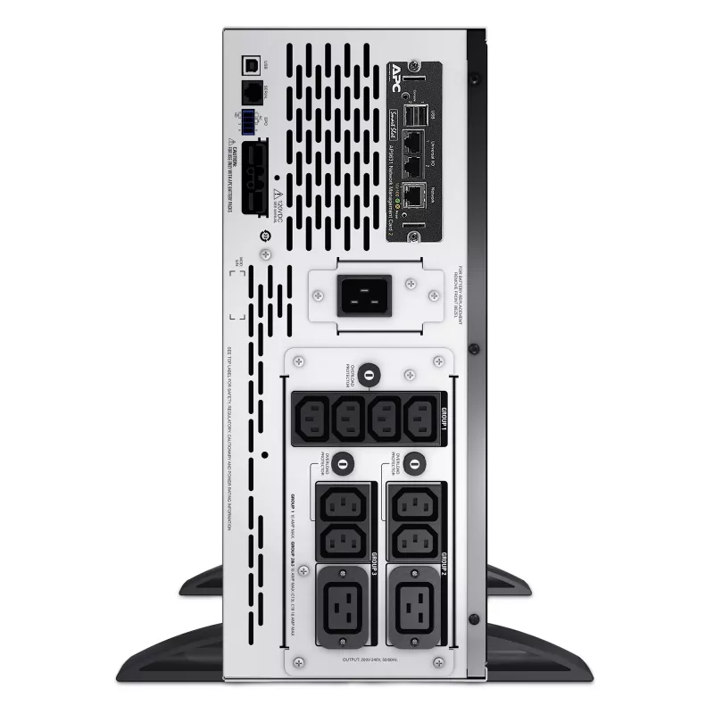 APC Smart-UPS X SMX3000HVNC - 3000VA, 8x C13 + 2x C19 gniazdo, USB, rozszerzalny czas podtrzymania, krótka głębokość, NMC