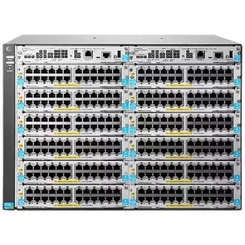 Obudowa sieciowa HP 5412R zl2 rack chassis z 12 gniazdami na moduły, obsługuje do 96 portów 10GbE lub 288 portów 10/100/1000 (J9822A)
