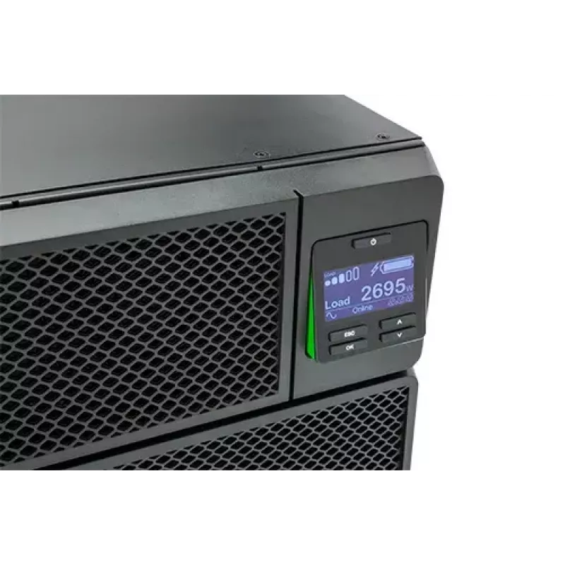 APC Smart-UPS On-Line, 5kVA, Rackmount 3U, 230V, 6x C13+4x C19 IEC SRT5KRMXLI-6W