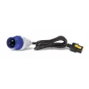 APC APDU9959EU3 jednostka dystrybucji zasilania (PDU) 24 gniazda AC 0U Czarny