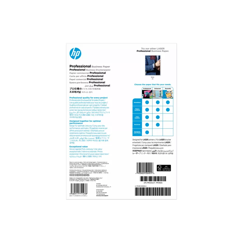 Błyszczący papier biznesowy HP Professional 200 g/m² A4 (210 x 297 mm) 150 arkuszy