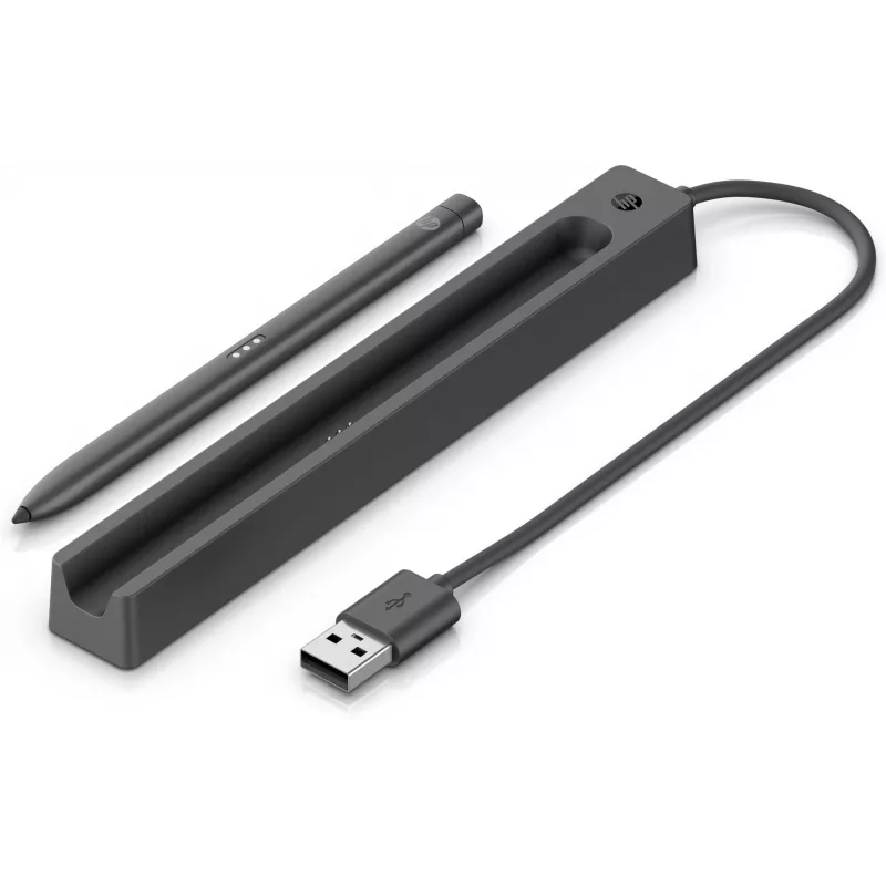 HP cienki Rechargeable Pen Charger, do użytku wewnętrznego, USB, 0,15 m, czarny