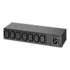 APC AP6015A jednostka dystrybucji zasilania (PDU) 8 gniazd AC 0U/1U Czarny