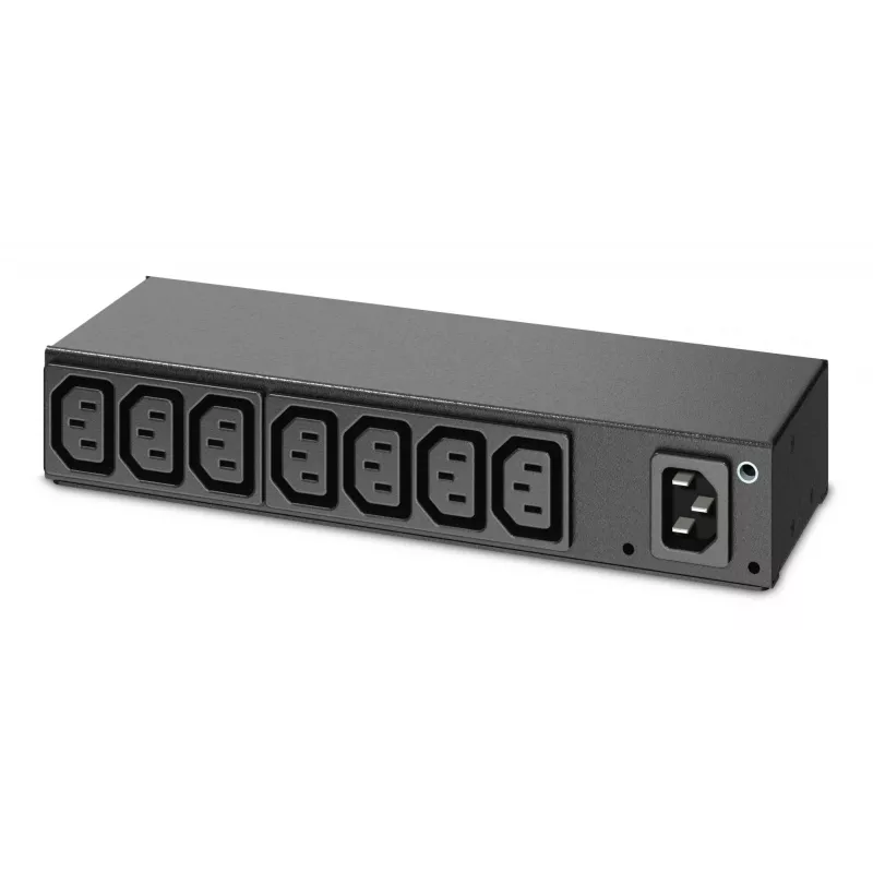 APC AP6015A jednostka dystrybucji zasilania (PDU) 8 gniazd AC 0U/1U Czarny