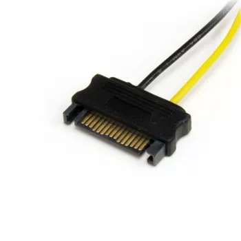 StarTech.com 6in SATA Power do 6-pin PCI Express - kabel zasilający do karty graficznej
