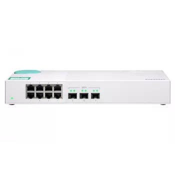 QNAP QSW-308S przełącznik sieciowy Niezarządzalny Gigabit Ethernet (10/100/1000) Biały