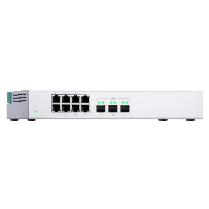 QNAP QSW-308S przełącznik sieciowy Niezarządzalny Gigabit Ethernet (10/100/1000) Biały