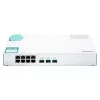 QNAP QSW-308S przełącznik sieciowy Niezarządzalny Gigabit Ethernet (10/100/1000) Biały
